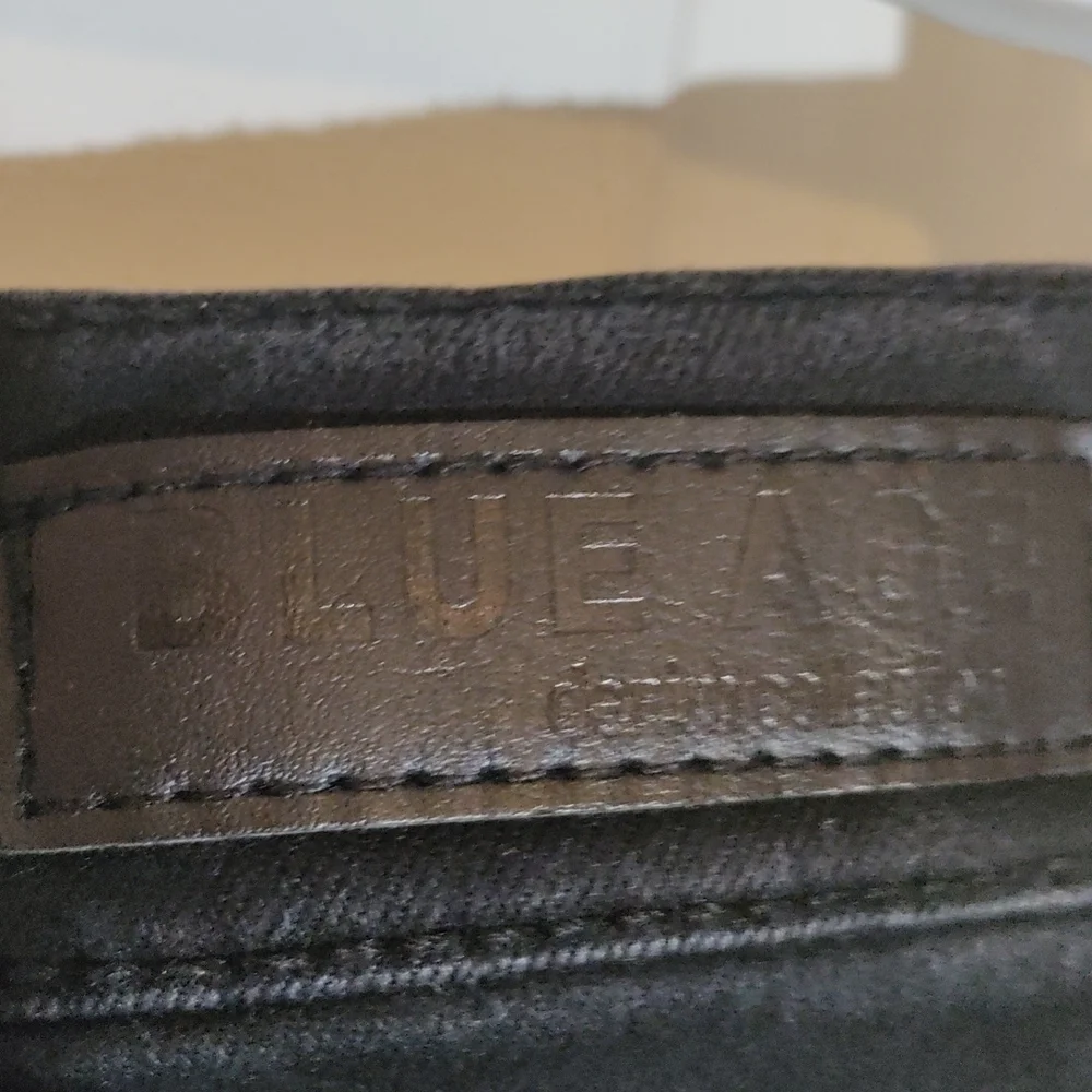 Blue Age Denim black destructed jeans size 11 leggings jeggings
